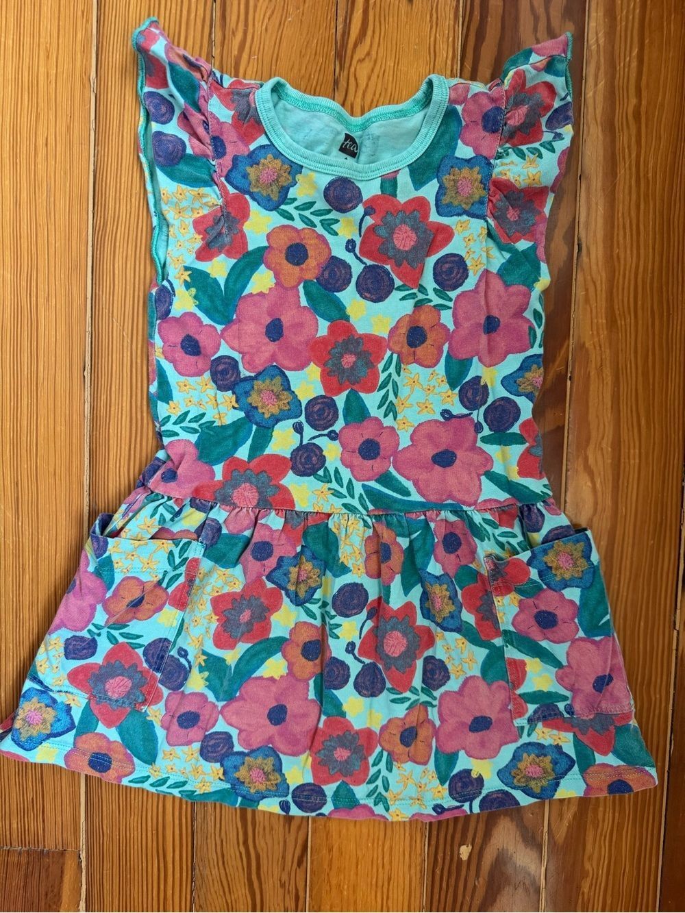 Tea Collection Floral Print Dress